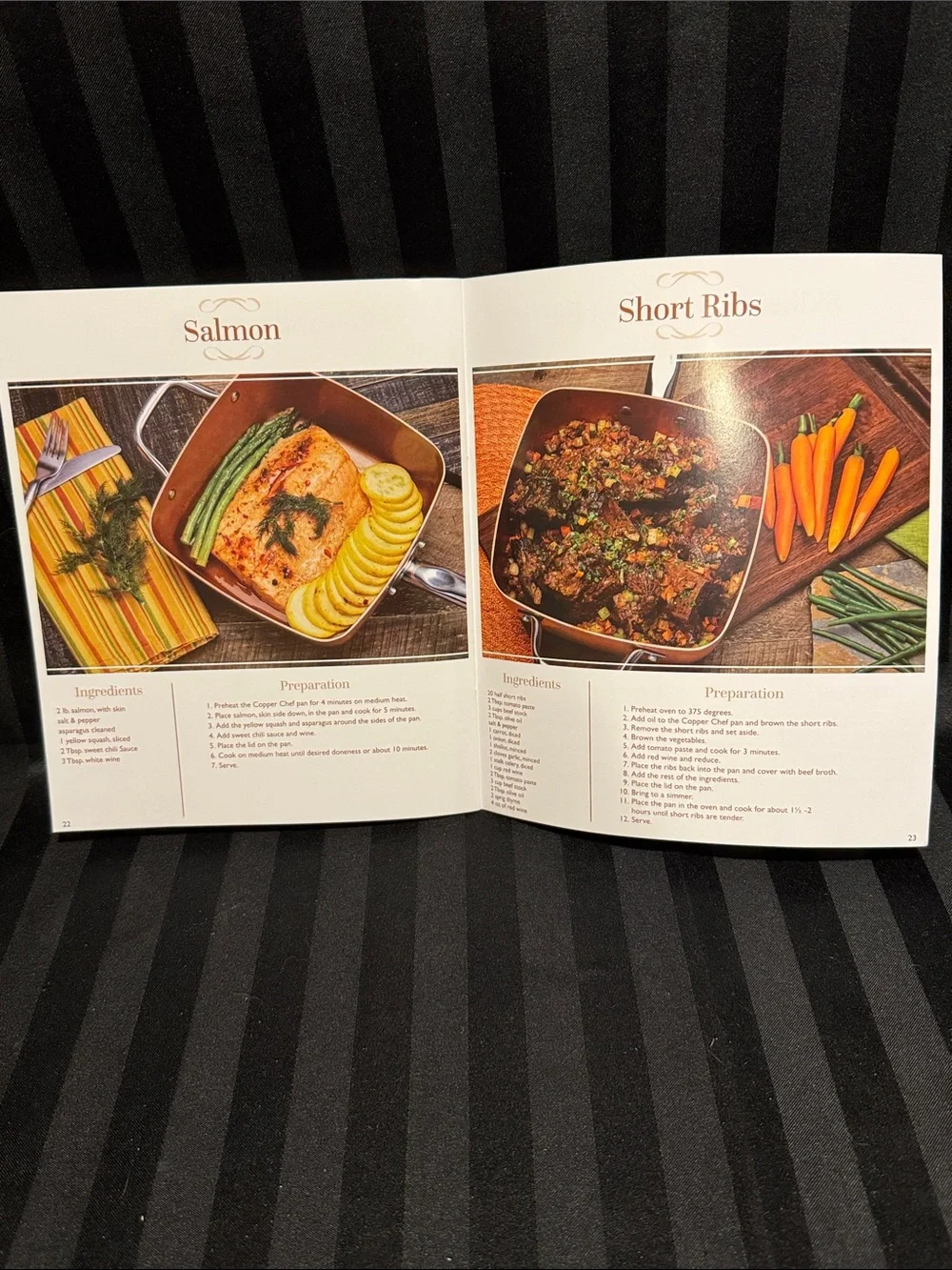 Copper Chef cookbook eric